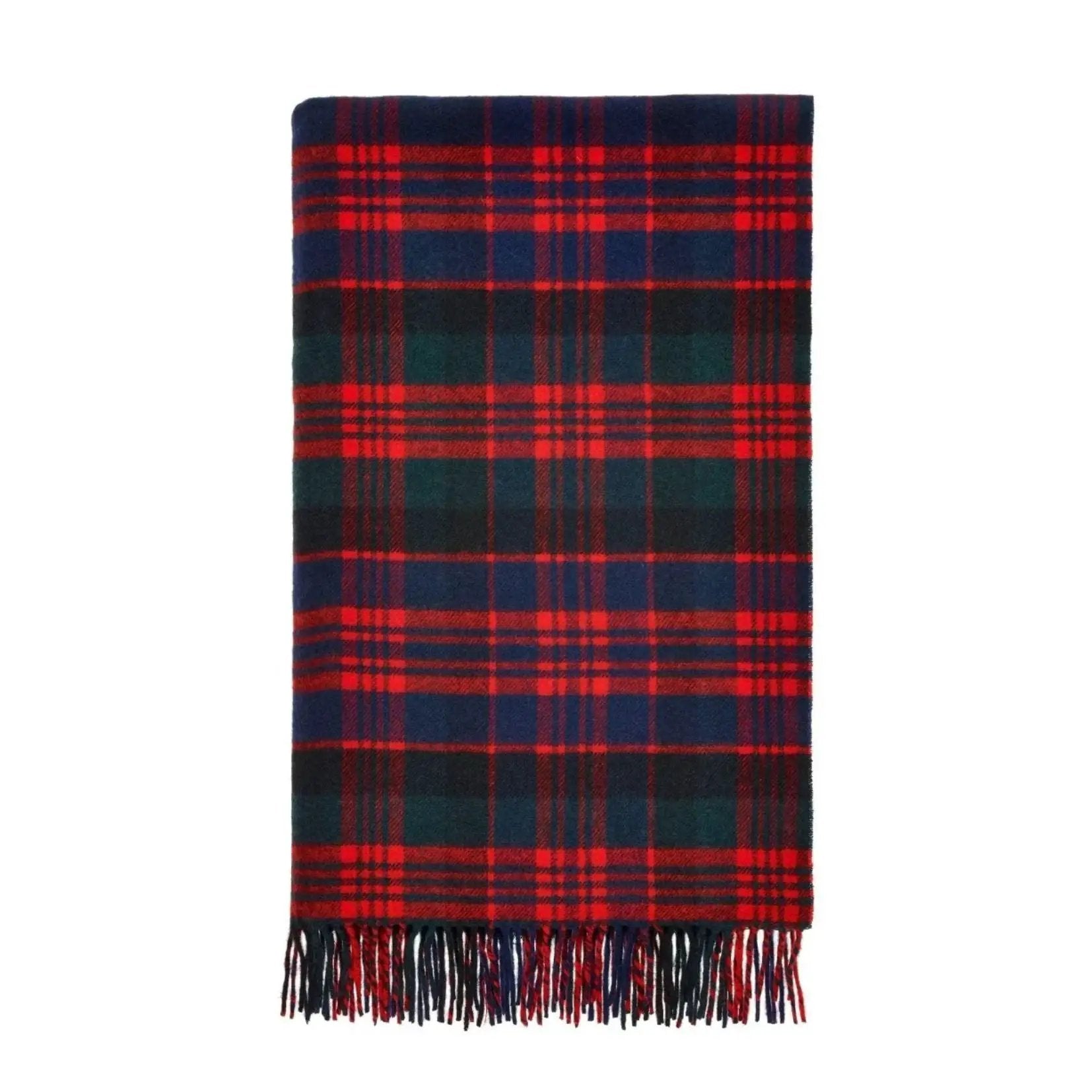 Plaid Tartan MacDonald - Merino Lamswol - 140x185 - Bronte by Moon Scotland by MoodCompanyNL