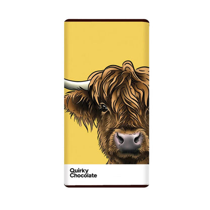 Salted Caramel Chocolade Scotland Flag – Melkchocolade Cadeau – Quirky Chocolate by MoodCompanyNL