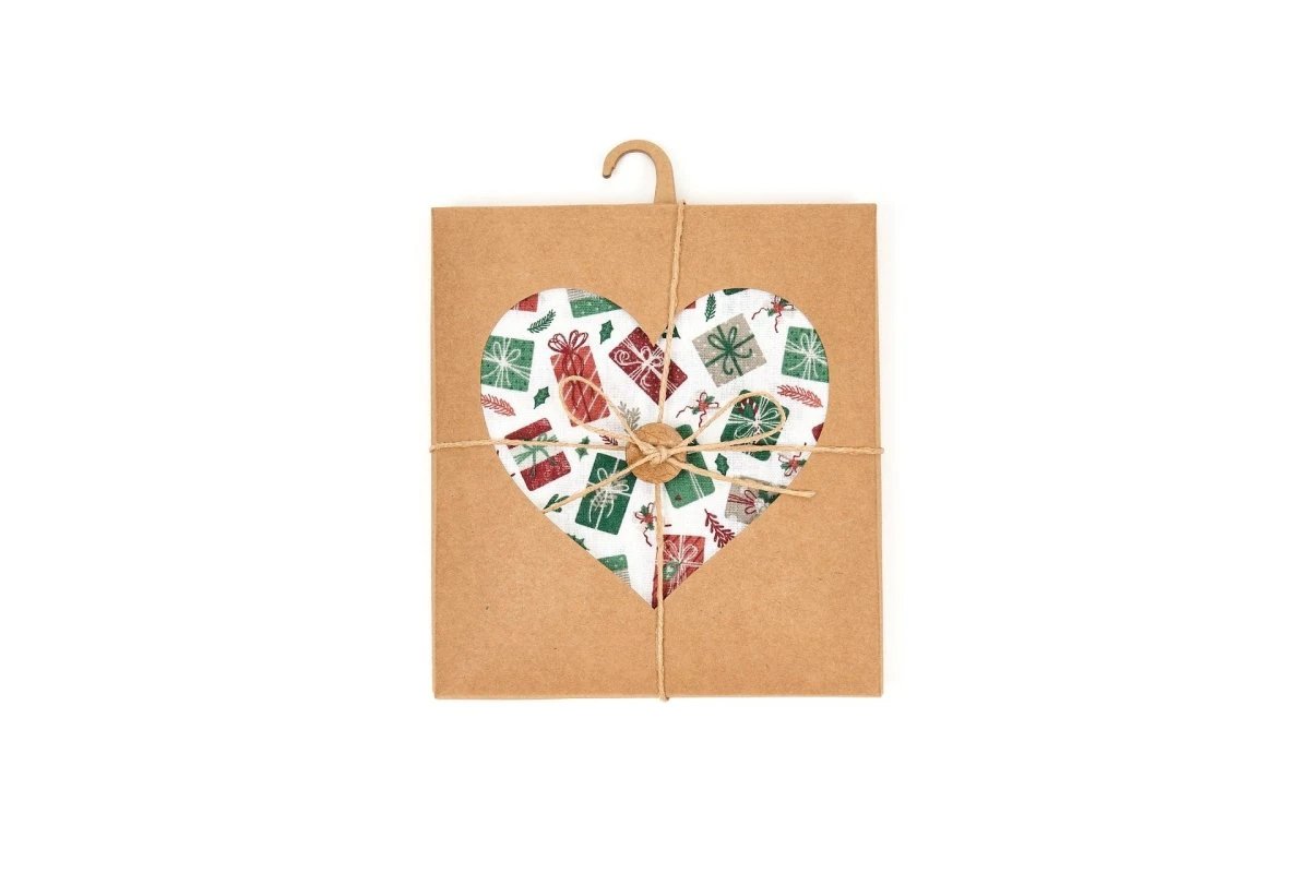 Theedoek kerst cadeau - verschillende designs - 40 x 70 cm by MoodCompanyNL