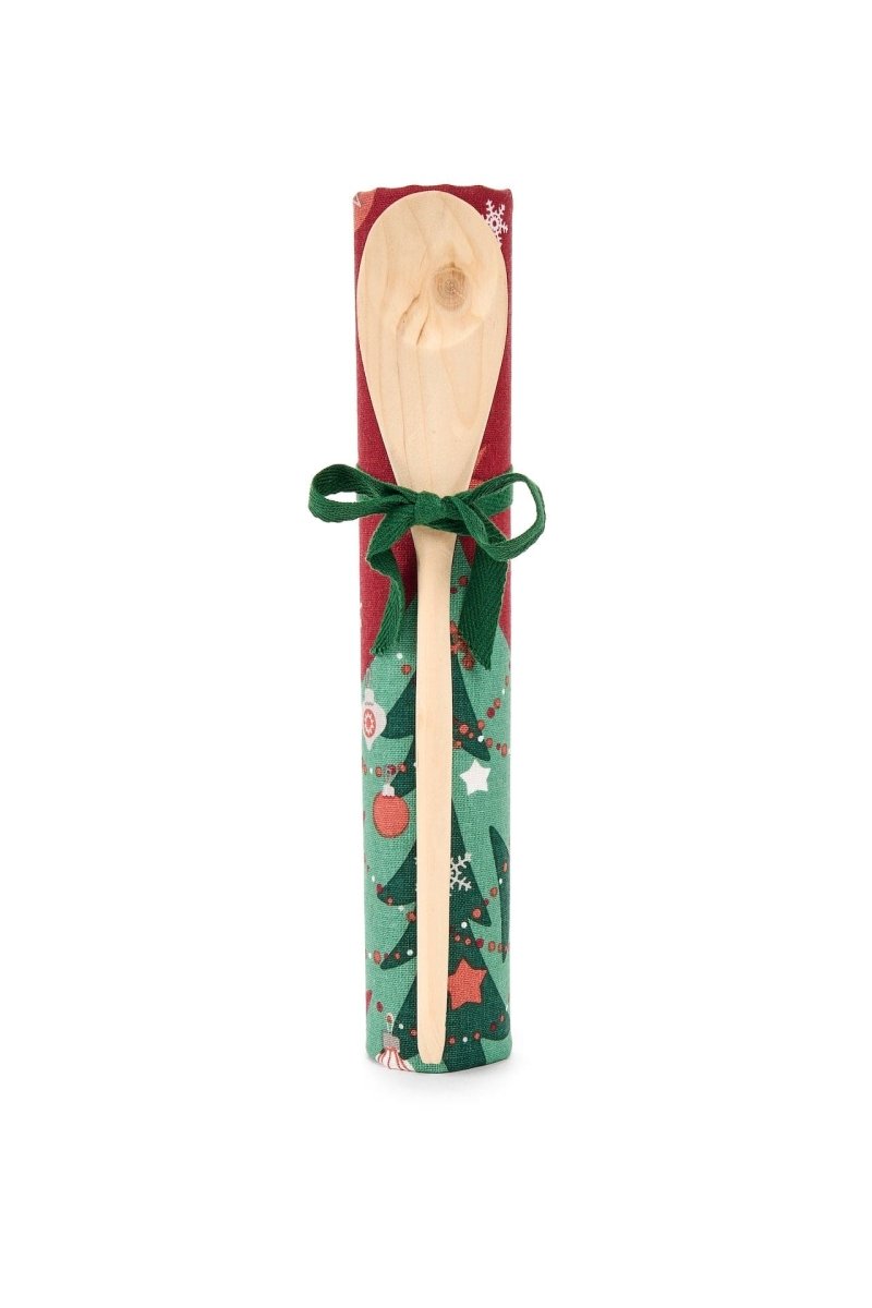 MoodCompanyNL - Theedoek met pollepel cadeau set - kerst - nuvole di stoffa - 6151209630650