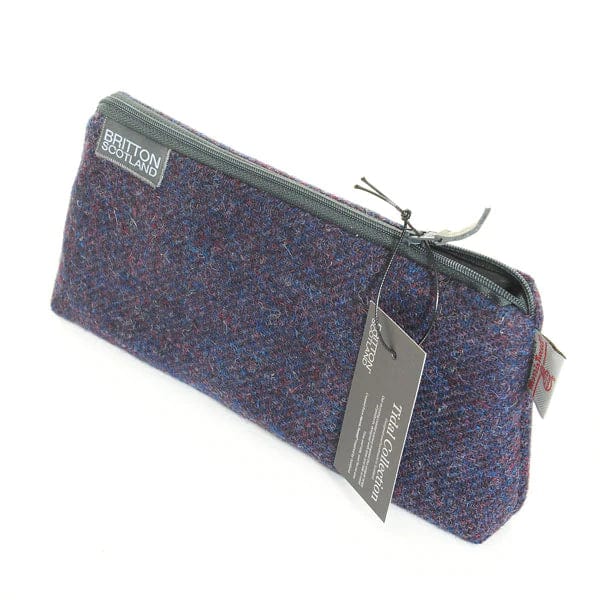 MoodCompanyNL - Toilettas Paars - Harris Tweed - Amy Britton - 6095634480438