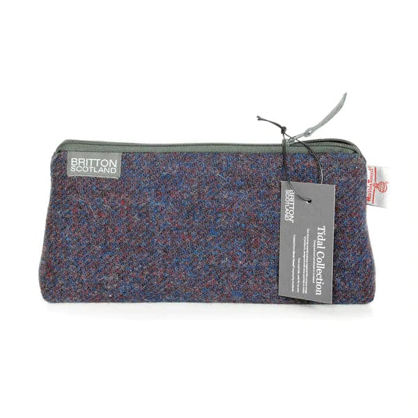 MoodCompanyNL - Toilettas Paars - Harris Tweed - Amy Britton - 6095634480438