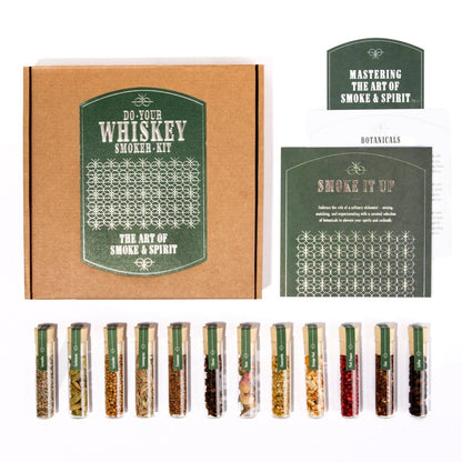 MoodCompanyNL - Whisky Smoker Botanical Set - Voor gebruik met een Smoker - Craftly - 4260680270964