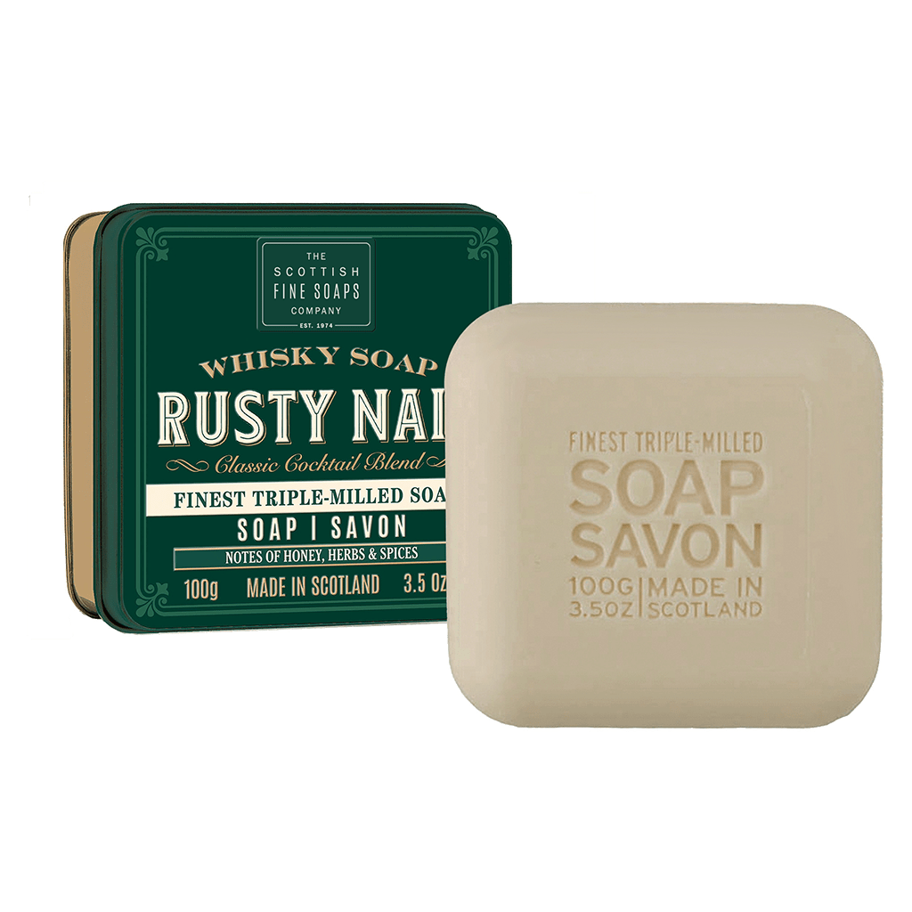 MoodCompanyNL - Whisky soap (in blik) Rusty Nail 100g - 5016365010894
