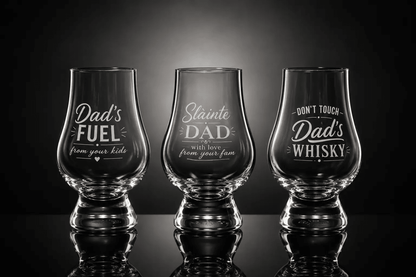 Mood Company - Whiskyglas - Dad's fuel - Glencairn Crystal Scotland - 6151219235265