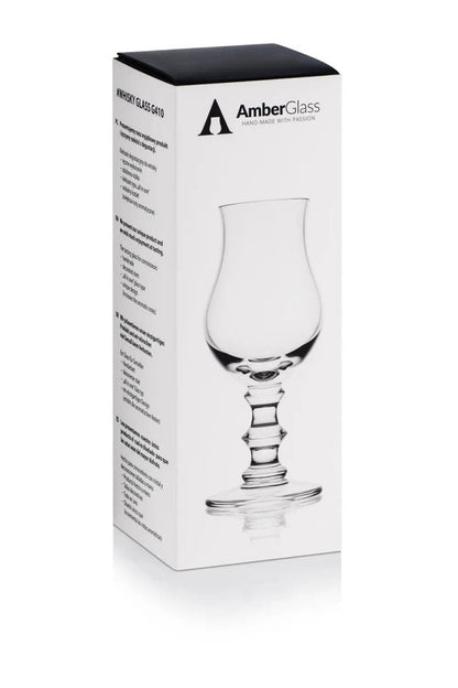 Mood Company - Whiskyglas G410 – 200 ml – handgemaakt – Amber Glass - 5907222504239