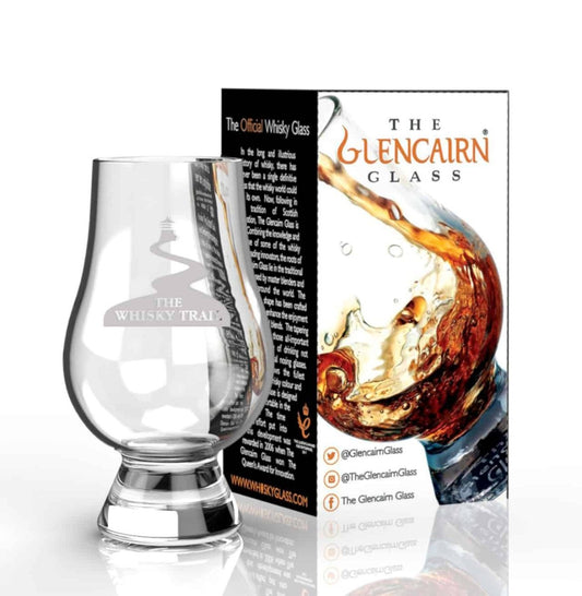 MoodCompanyNL - Whiskyglas Gegraveerd met Whisky Trail - Glencairn Crystal Scotland - 6095635092043