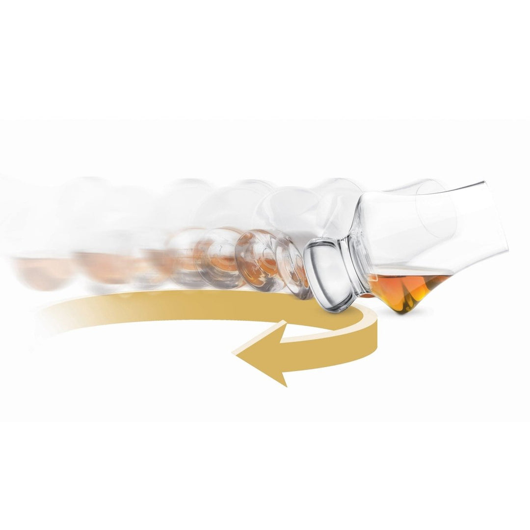 MoodCompanyNL - Whiskyglas set van 2 - 195ml - Loodvrij kristal - Handgemaakt - Final Touch - 0886245012264