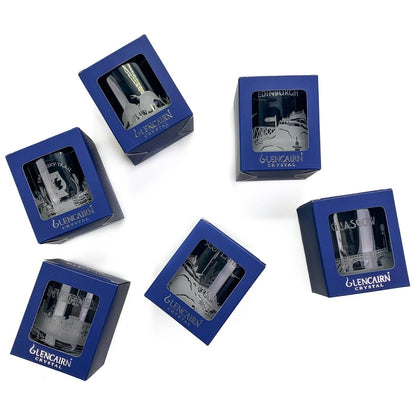 MoodCompanyNL - Whiskyglas Skyline Edinburgh - Gegraveerd - Glencairn Crystal Scotland - 6091043436424