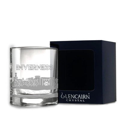 Whiskyglas Skyline Inverness - Gegraveerd - Glencairn Crystal Scotland by MoodCompanyNL
