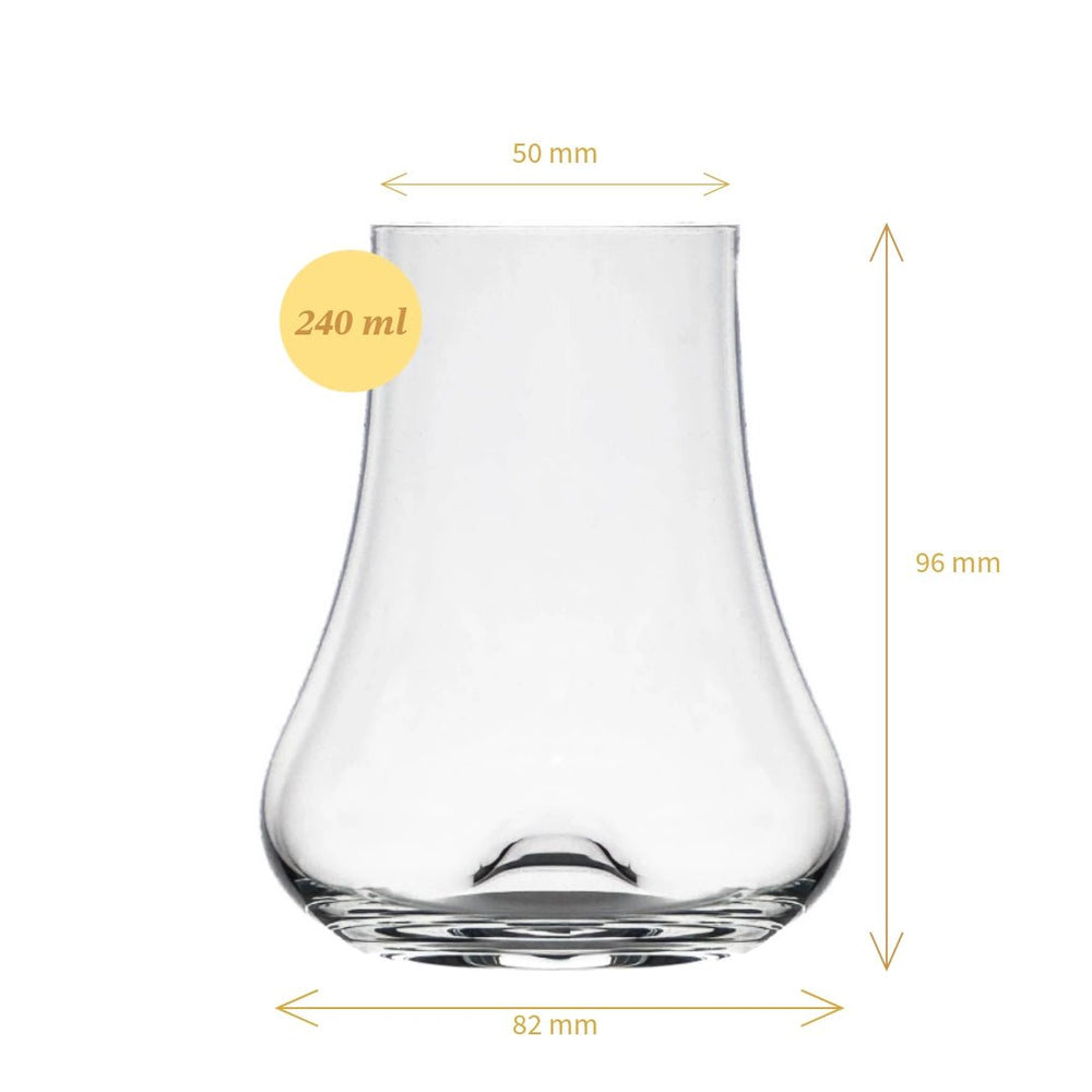 Mood Company - Whiskyglas 'Whisky Royal' - 240 ml - 5+1 gratis - Groothandelsverpakking - Mood4Whisky - 6151208856822