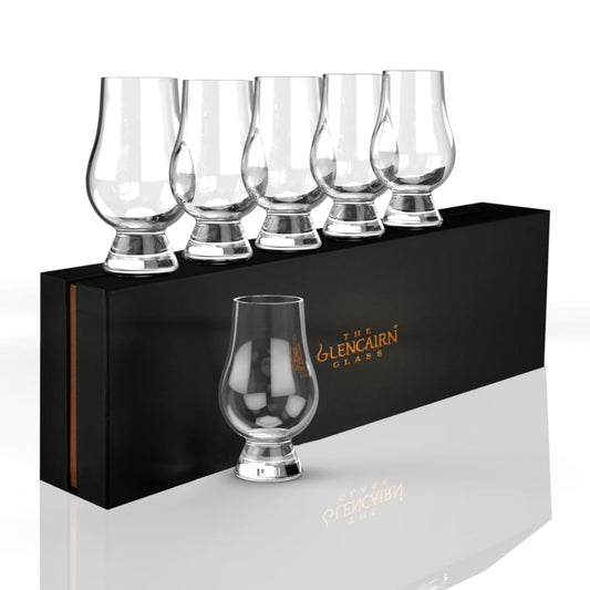 MoodCompanyNL - Whiskyglazen 6 stuks - Geschenkverpakking - Glencairn Crystal Scotland - 8845130002410