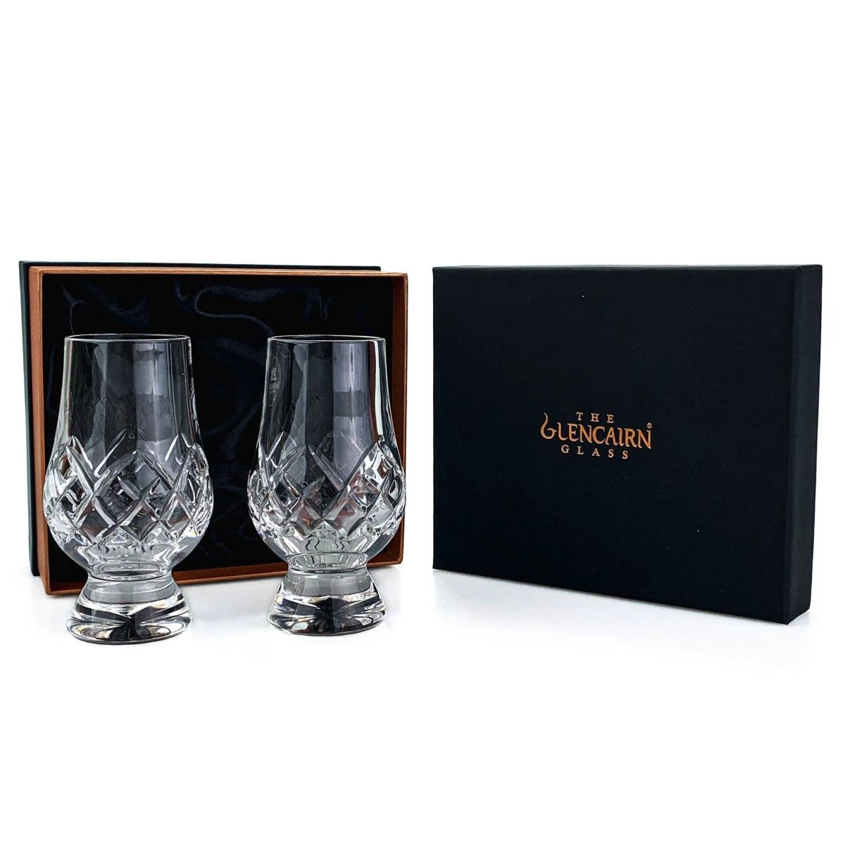 Whiskyglazen Cut 2 stuks - Geschenkverpakking - Loodkristal - Glencairn Crystal Scotland by MoodCompanyNL
