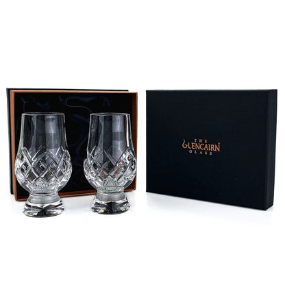 Whiskyglazen Cut 2 stuks - Geschenkverpakking - Loodkristal - Glencairn Crystal Scotland by MoodCompanyNL