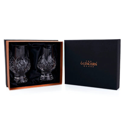 Whiskyglazen Cut 2 stuks - Geschenkverpakking - Loodkristal - Glencairn Crystal Scotland by MoodCompanyNL