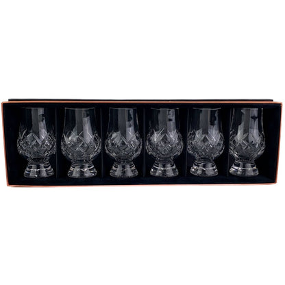 MoodCompanyNL - Whiskyglazen Cut 6 stuks - Geschenkverpakking - Loodkristal - Glencairn Crystal Scotland - 0884513000340