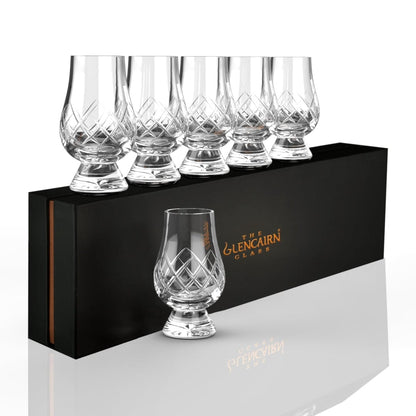 MoodCompanyNL - Whiskyglazen Cut 6 stuks - Geschenkverpakking - Loodkristal - Glencairn Crystal Scotland - 0884513000340