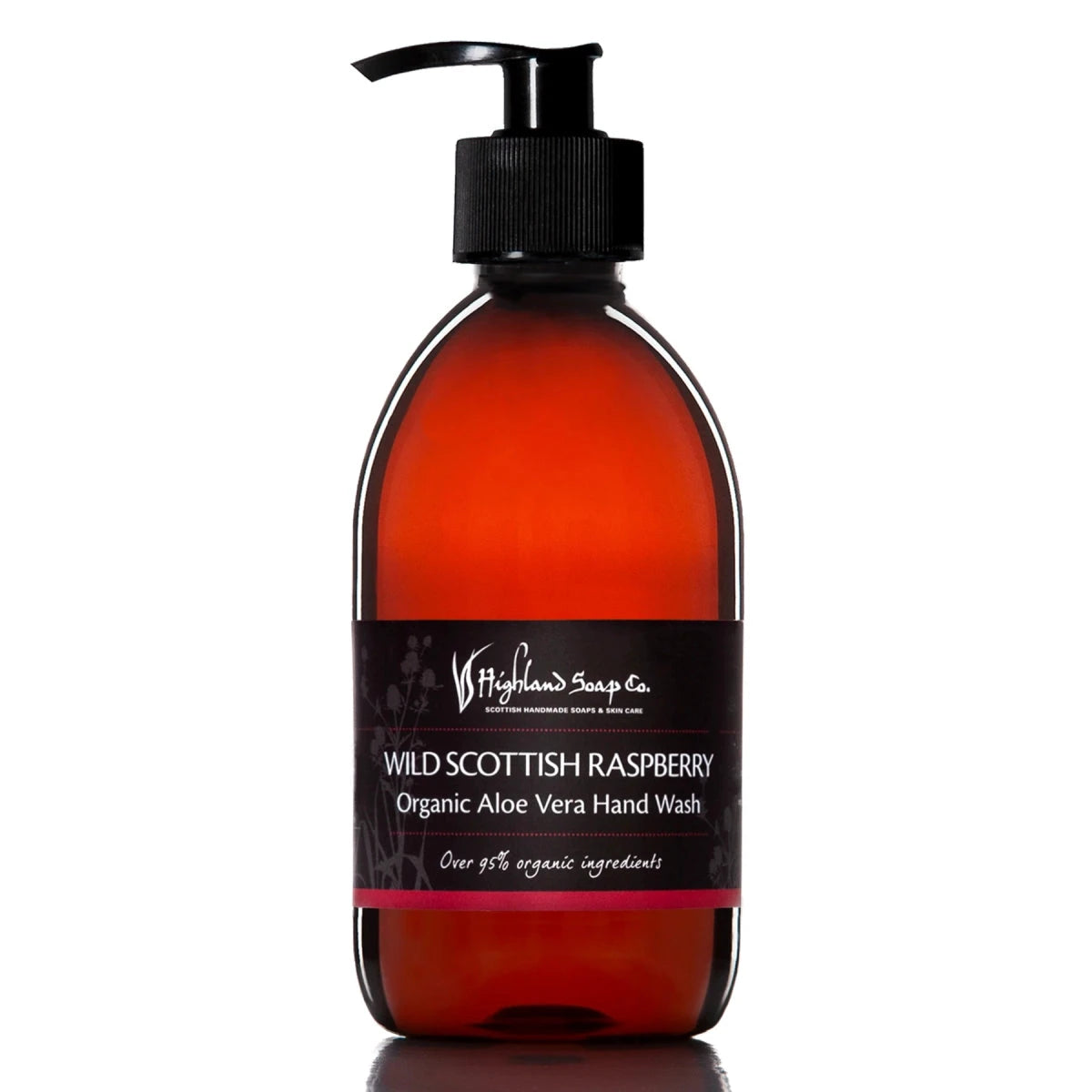 Wild Scottish Raspberry – Fruitig & Zoet - Biologische Handzeep 300ml by MoodCompanyNL